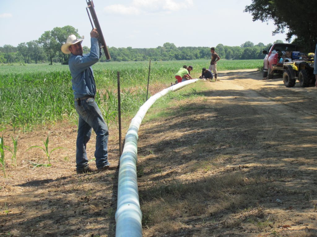 No Pivot? Use Flood Irrigation – Tanner Farms